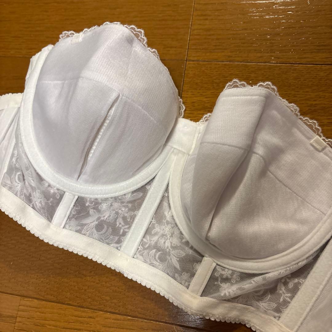 ブライダルインナー　ウェディング　ホワイト　セモア　3点セット　E70