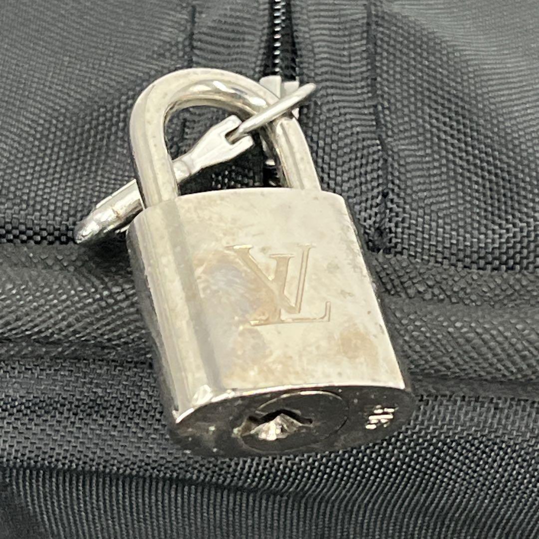 ルイヴィトン　ペガス55 キャリーケース　タイガ　トラベルバッグ　レザー　黒