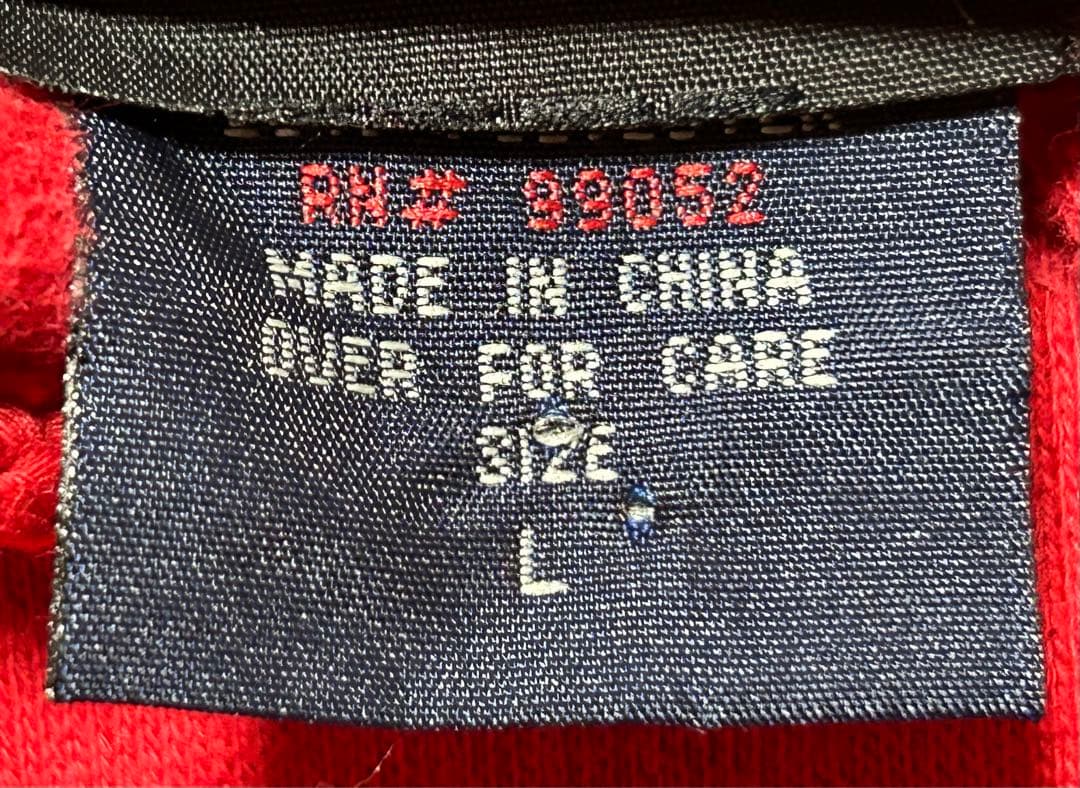 THRASHER PUSHEAD パーカー レッド サイズL