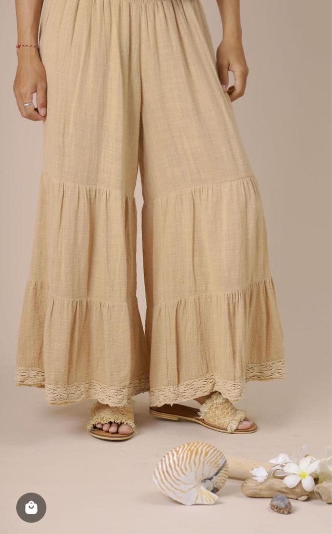 【売り切りSALE】Indigosea✯ティアードパンツ