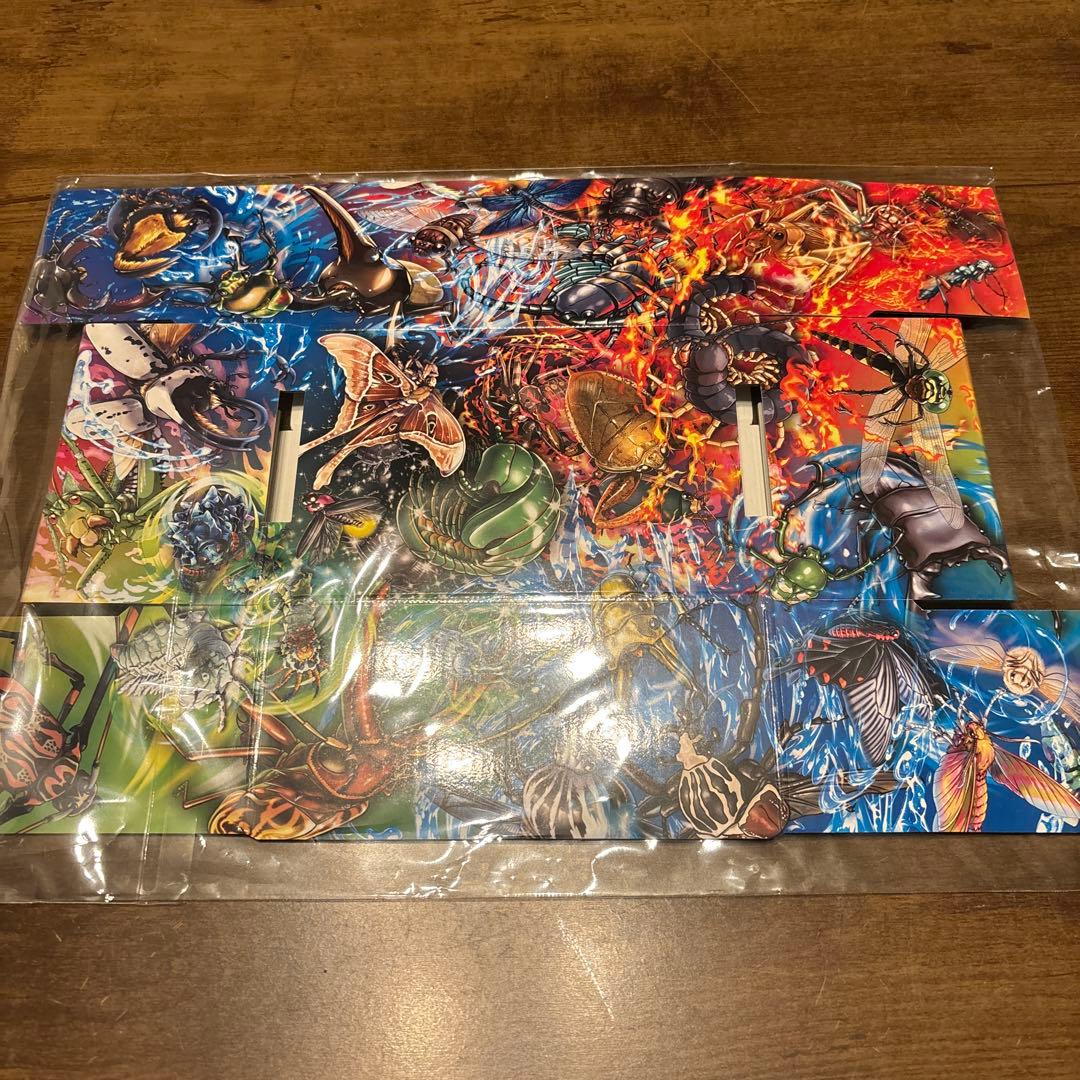 蟲神器　白銀蜘蛛の糸　カイコ　プレイマット　2種　その他おまけ