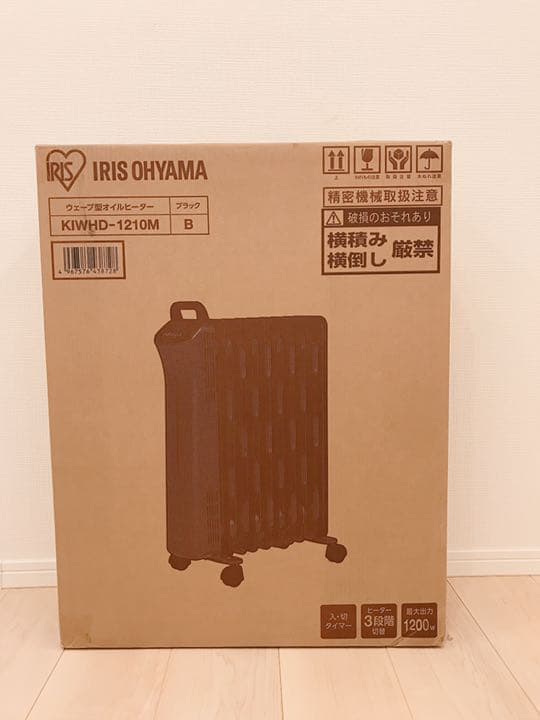 アイリス　オイルヒーター　KIWHD 1210M ブラック