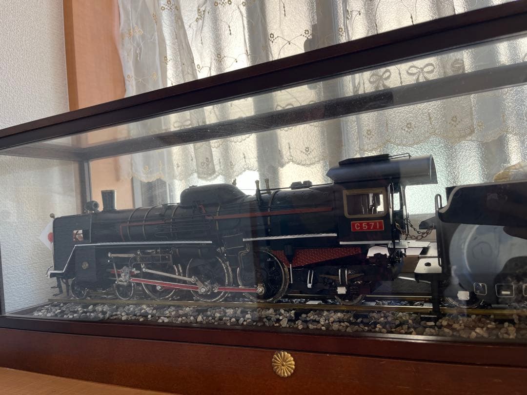 C571型蒸気機関車 模型