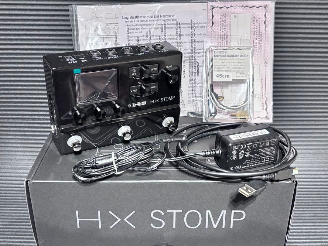 いさ　LINE6 HX Stomp オヤイデケーブル付属　美品