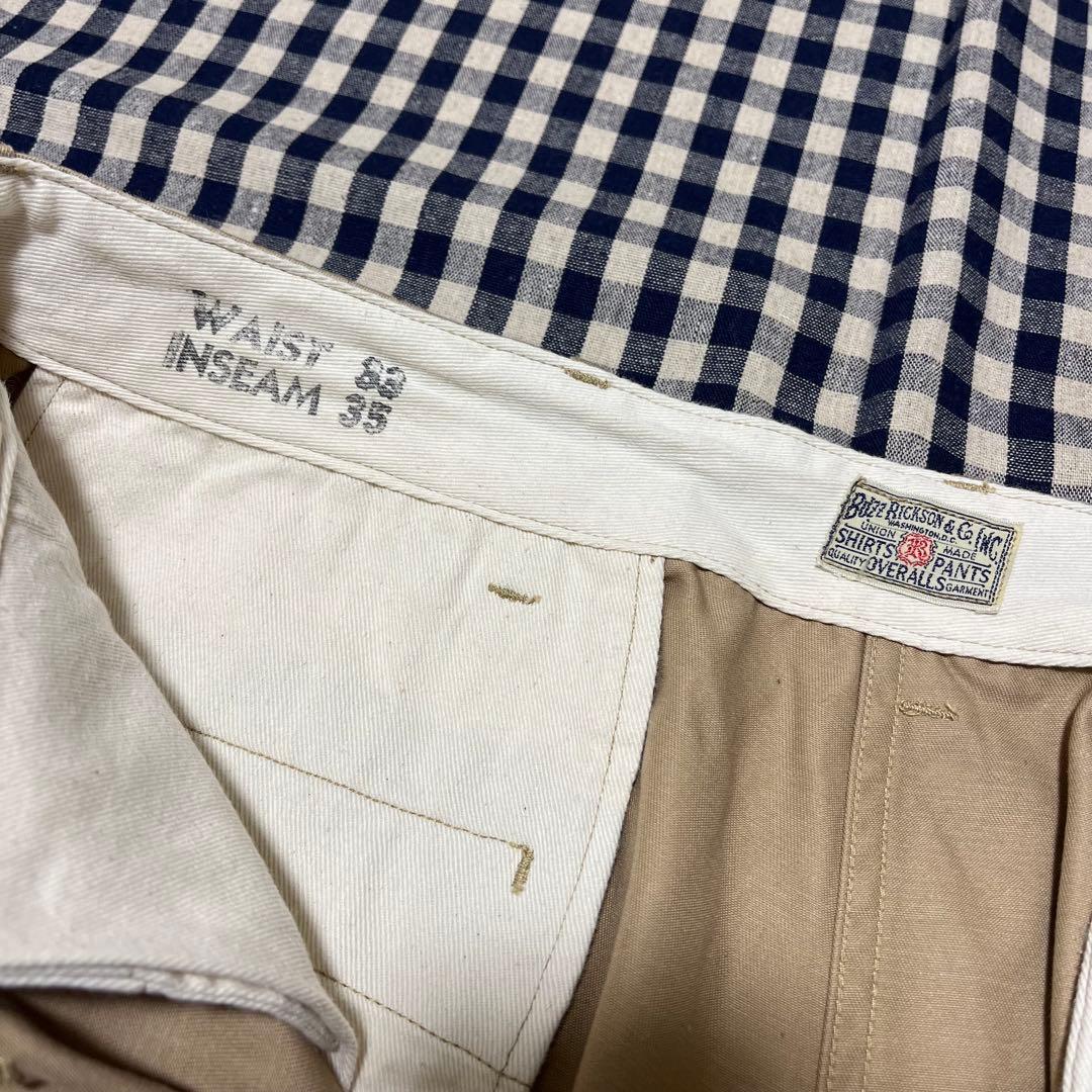 BUZZ RICKSON'S、チノパン、ORIGNAL SPEC CINO