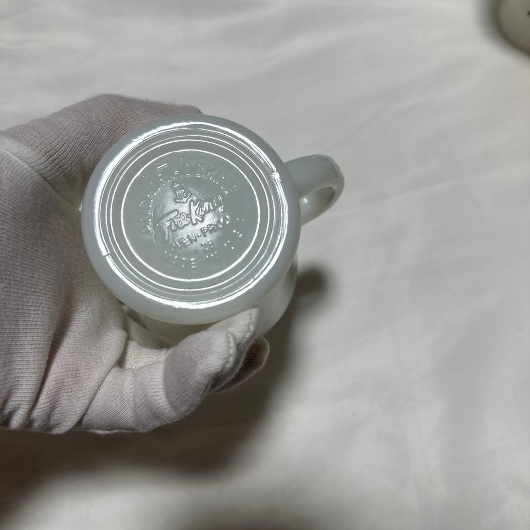 希少　人気　Fire King SHARE Dハンドルマグ　ヴィンテージ