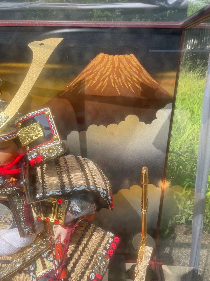 12号　童大将　 五月人形　端午の節句　ケース飾り　五月人形　子どもの日　レトロ