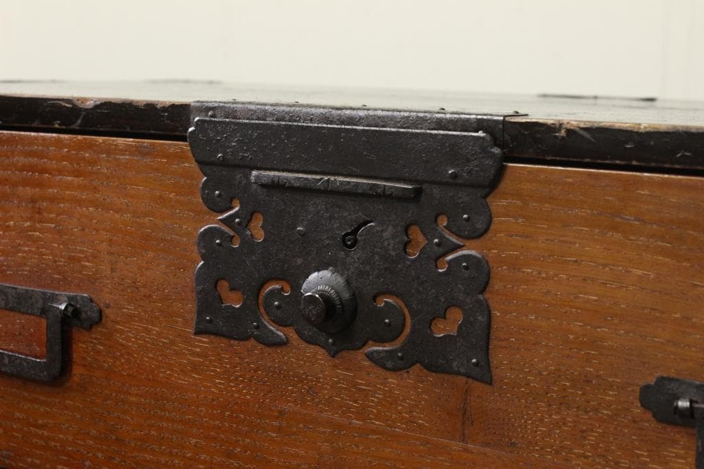 栗の木 使いこまれた風合いが良い時代箪笥 収納/古家具/明治/チェスト/和家具