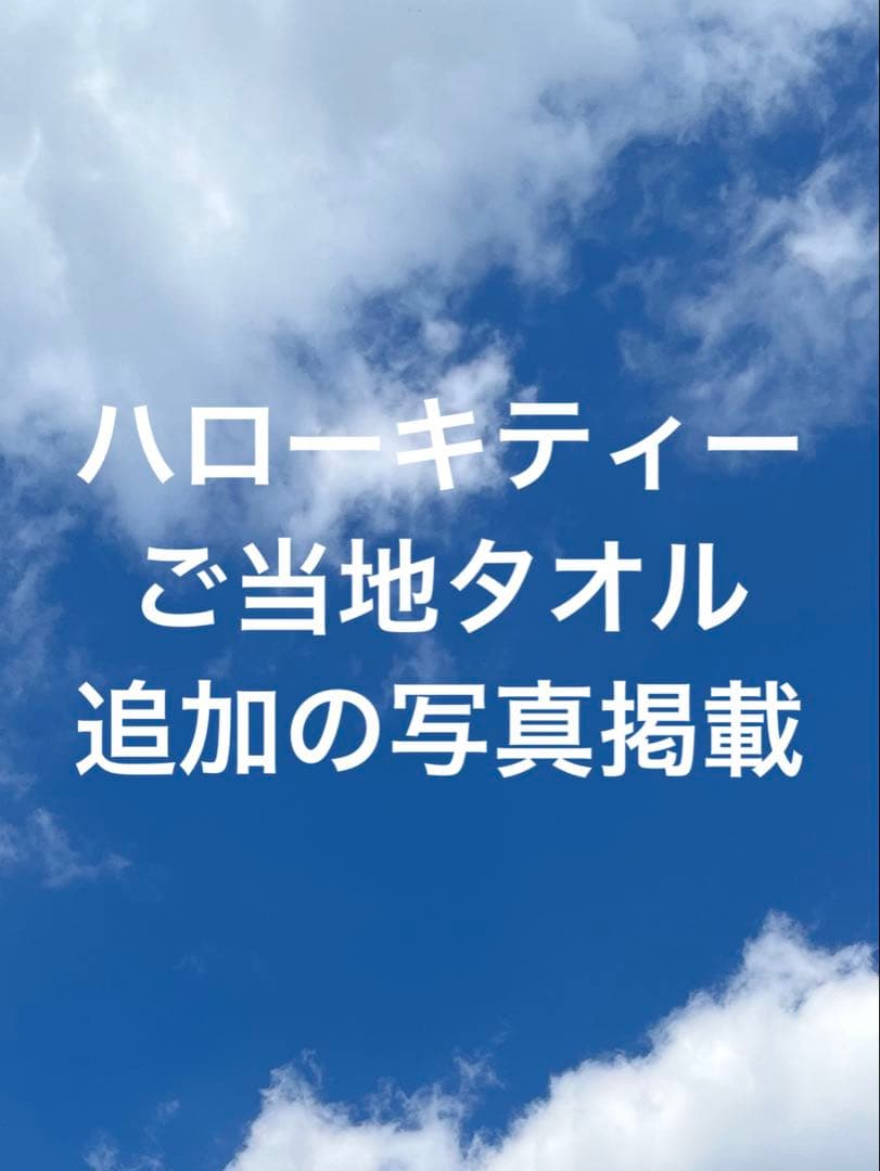 ハローキティ タオルセット 写真の追加掲載のみ！
