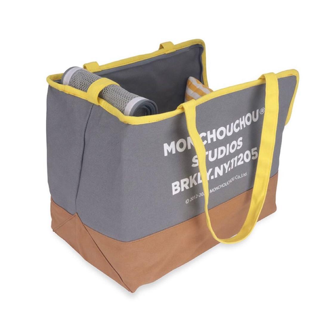【新品】monchouchou Studio Bag グレー　犬用バッグ　韓国