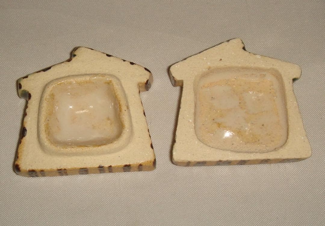 ひろちゃん！！　日展作家　九谷焼　北村隆作　絵馬型干支巳香合　美品！！