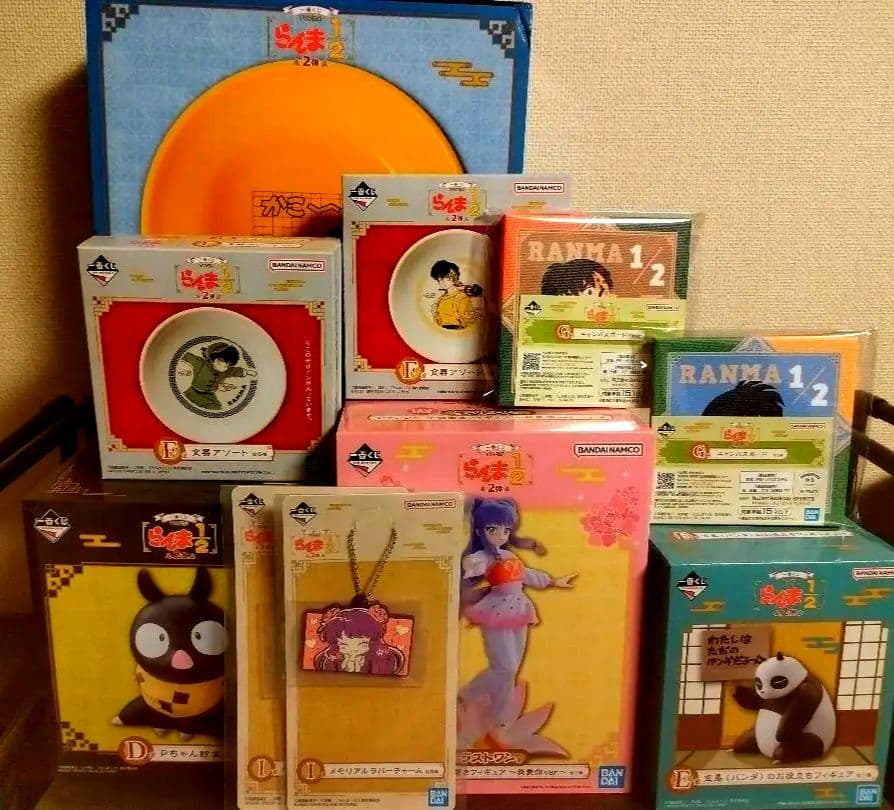 一番くじ らんま1/2 ラストワン賞　C賞 D賞 E賞 下位賞　セット