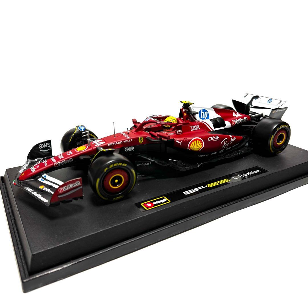 ブラーゴ F1 1/18 2025 フェラーリ SF-25 ルイス・ハミルトン