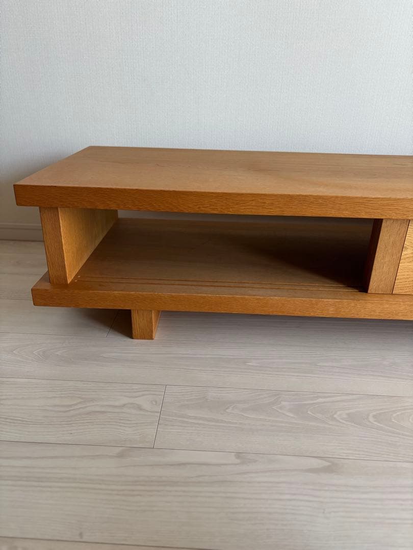 連休お値下げ！！　天然木　ナラ材　TVボード　日本製