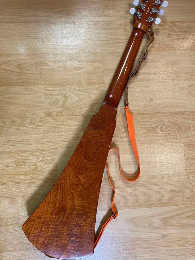 【新品未使用】 希少レア FLuffy ペイントトラベルギター ケース付