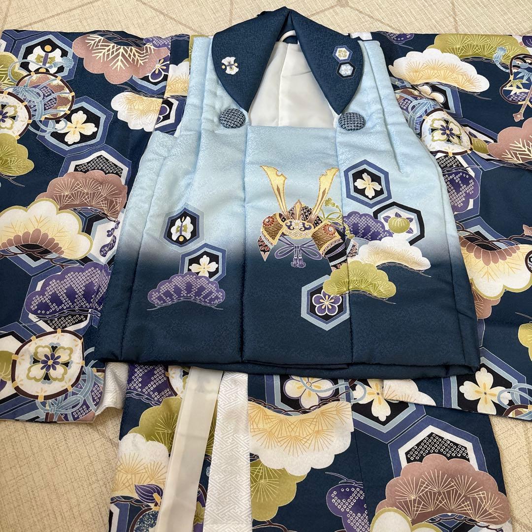 七五三　３歳　男の子　被布セット