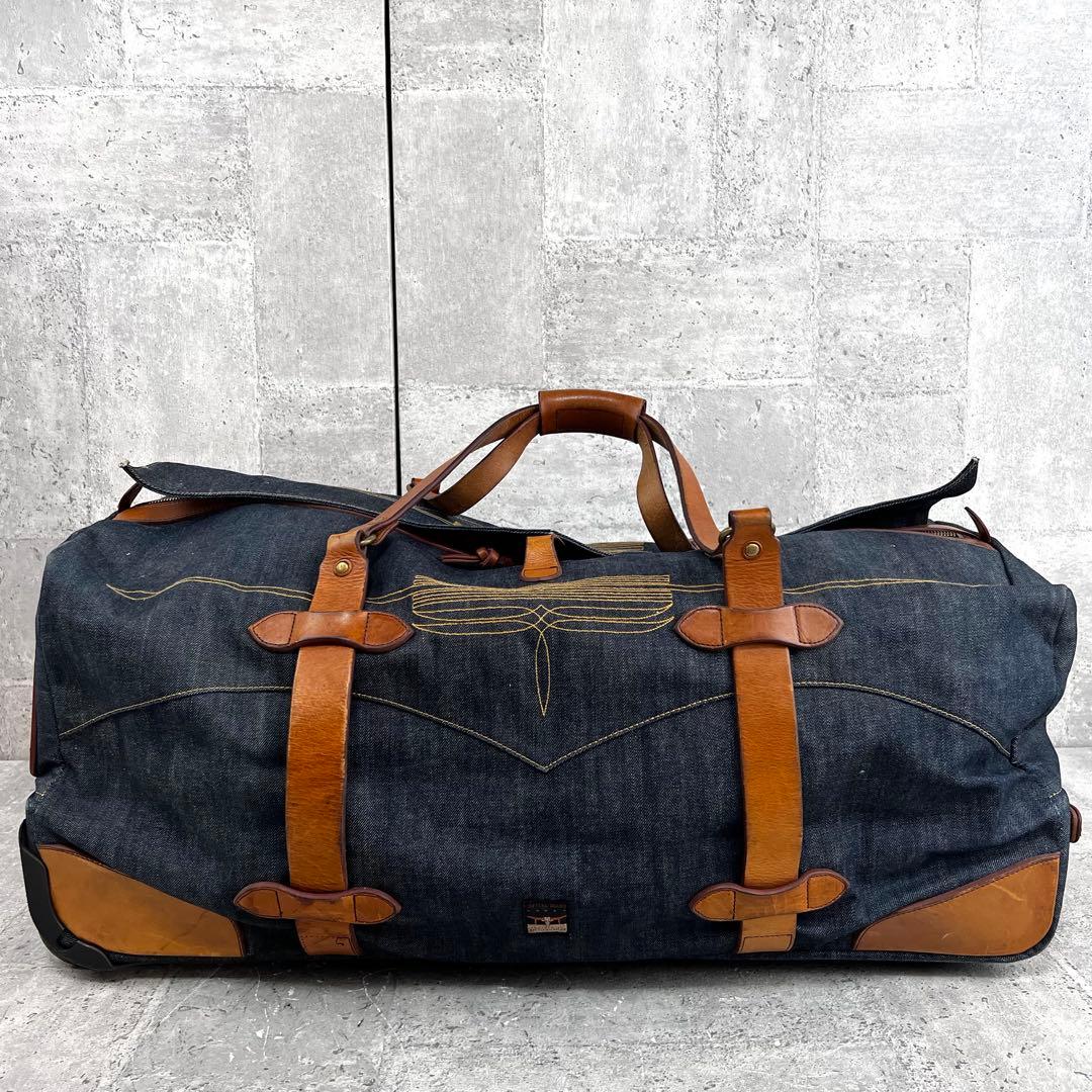 希少 KAPITAL キャピタル デニム キャリーケース キャリーバッグ