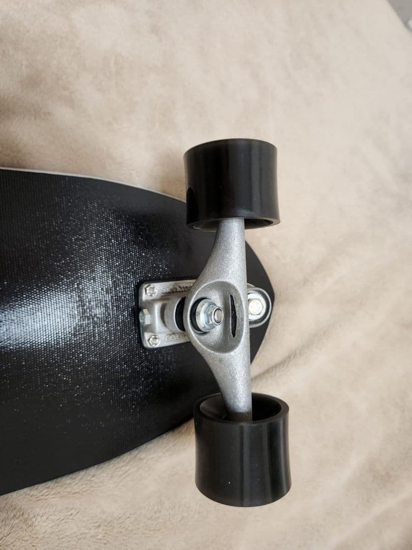 スケートボード Carver Black Tip C7 Raw Surf Skate