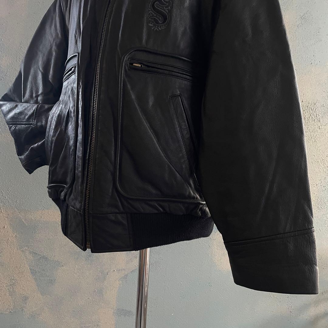 type G-1”durability“牛革“bomber jacket