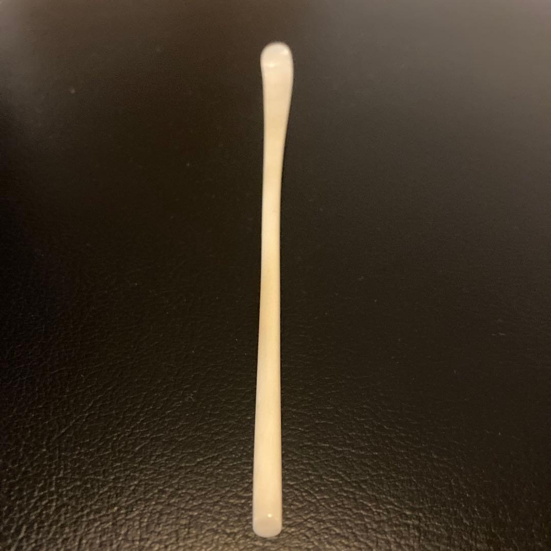 茶道具　茶杓　牙材　白　天然素材　工芸品 アンティーク