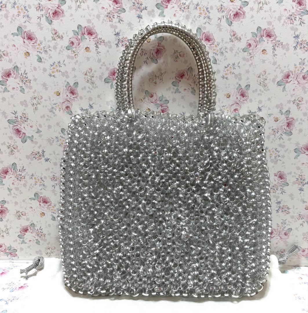 ☆アンテプリマ☆スタンダード ミニアトゥーラ シルバー ワイヤーバッグ