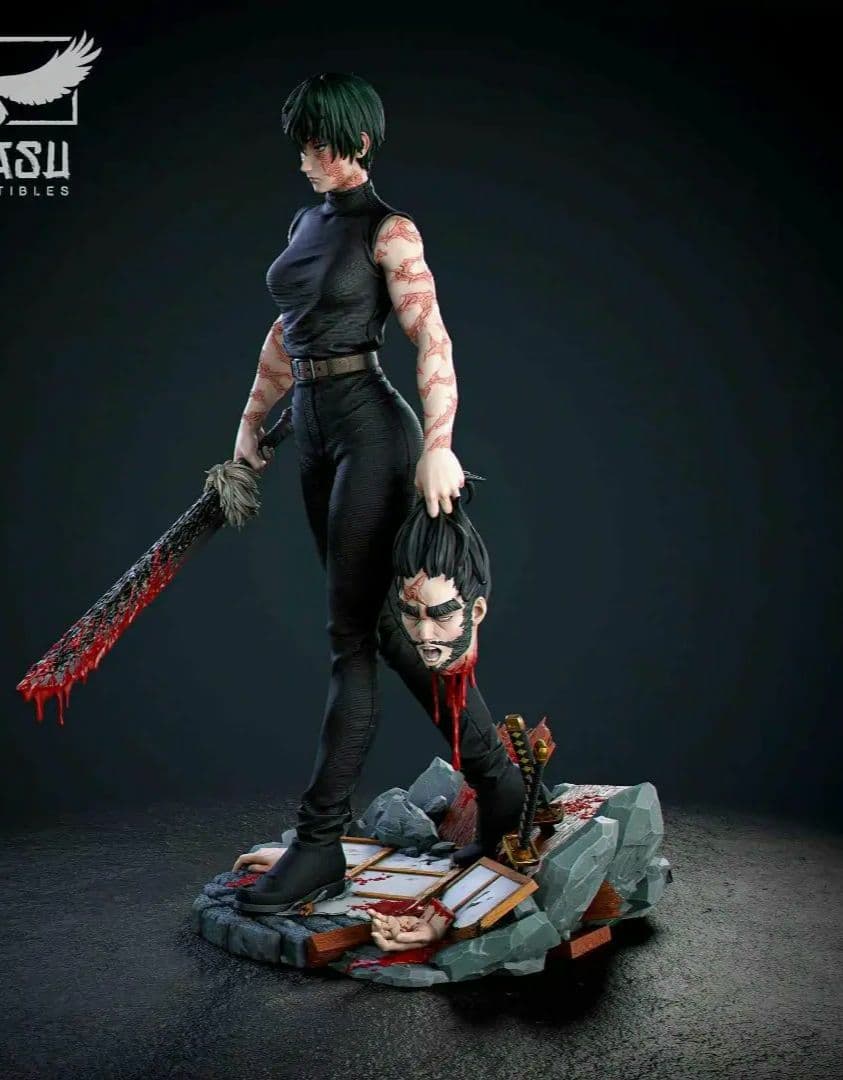 みどりページ 呪術廻戦 禪院・真希フィギュア ガレージキット