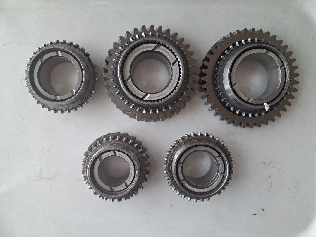 TRDクロスミッション C56•C52用タイプB中古① テスト走行164Km使用