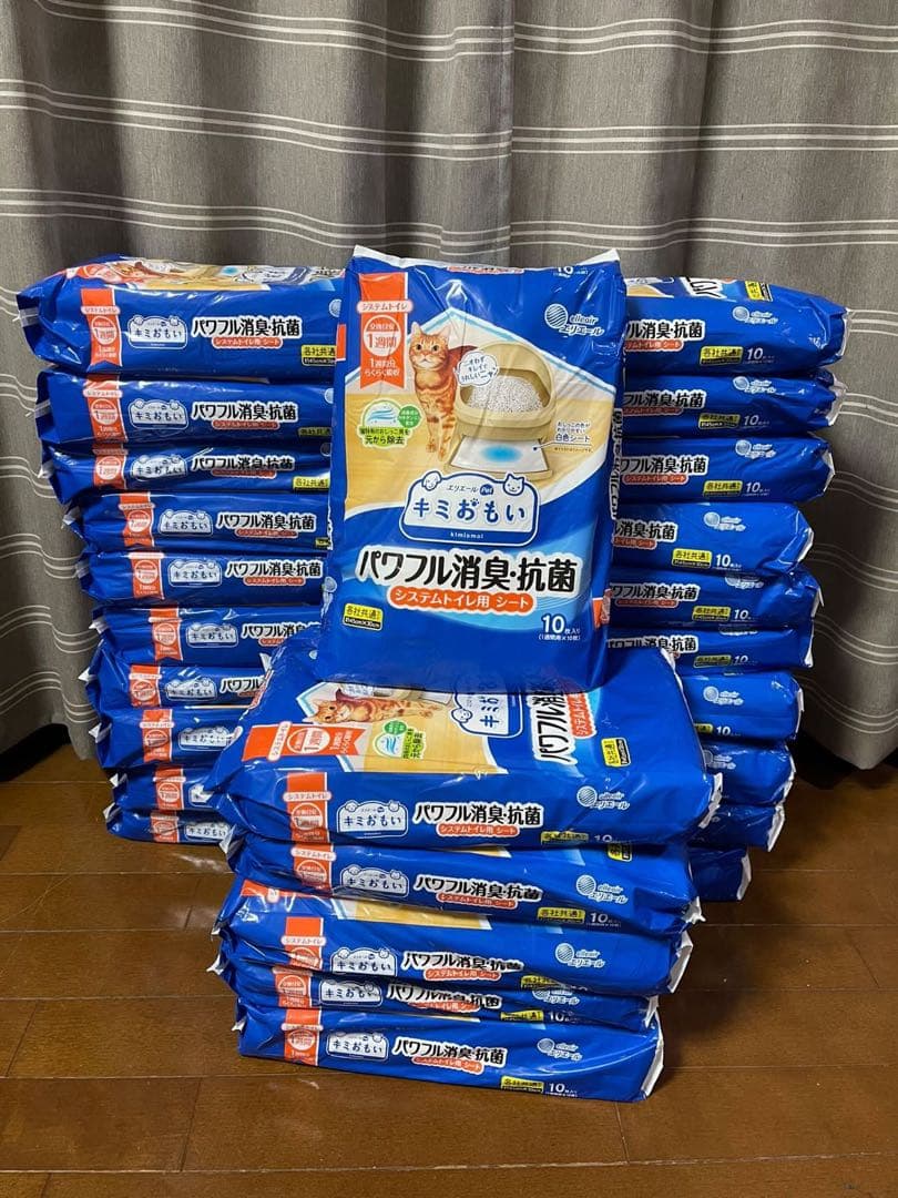 キミおもい パワフル消臭・抗菌シート 10枚入り20袋