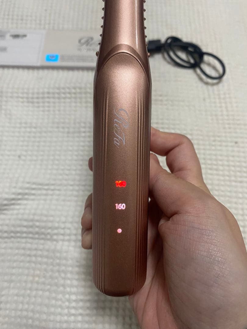 ReFa フィンガーアイロン ローズゴールド