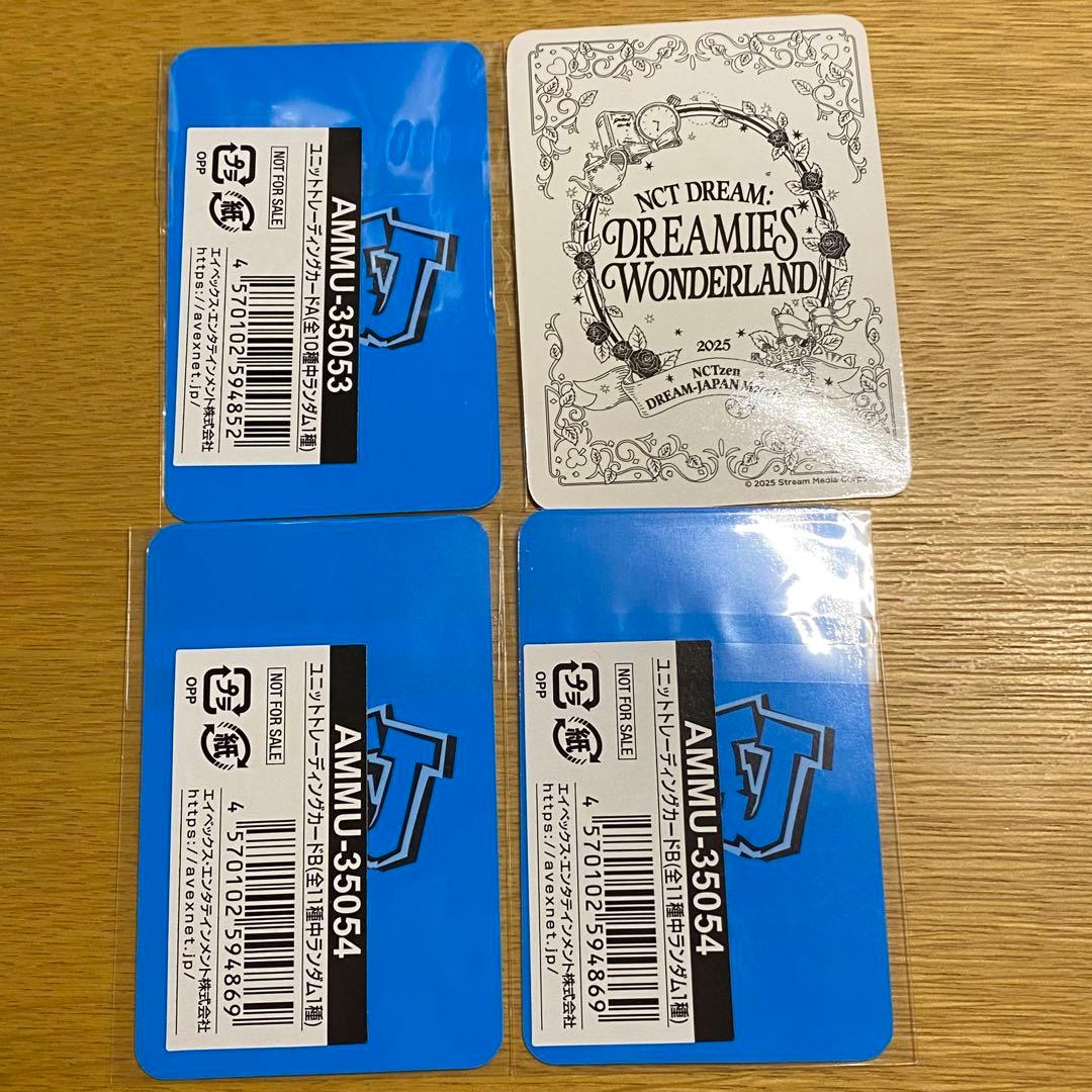 ヘチャン マーク ジェノ ユニット トレカ NCT DREAM