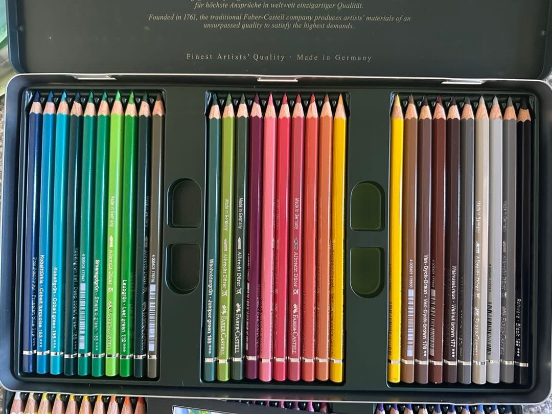 【FABER-CASTELL】 アルブレヒト・デューラー 水彩色鉛筆 60色