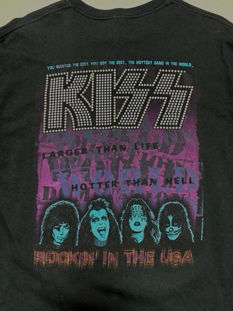 KISS キッス　ロックバンド　Tシャツ