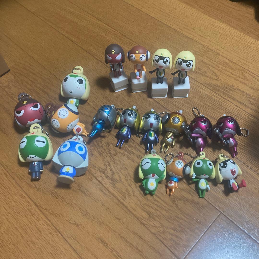 ぎ*︎様 ケロロ軍曹 フィギュアストラップ セット 19体