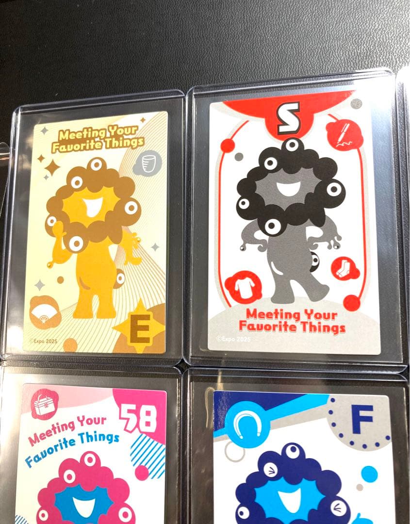 大阪・関西万博 ミャクミャク 非売品限定カード コンプリートセット+カードケース