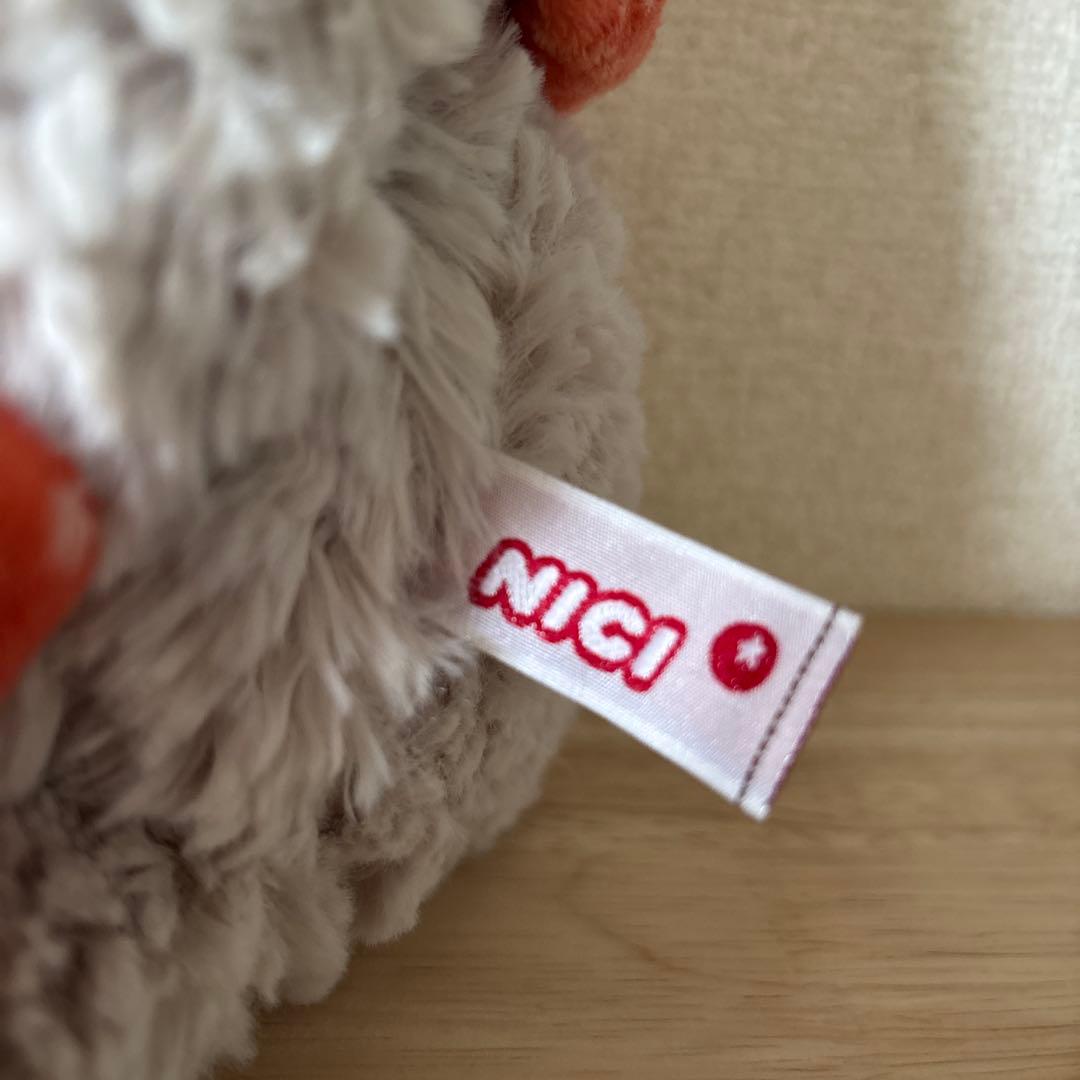 NICI ニキ　ベアー　クマ　ぬいぐるみ スカーフ付き　クリスマス