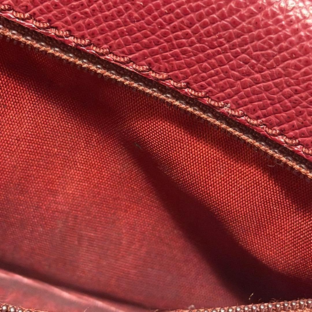 CHANEL シャネル ボルドー 二つ折り財布
