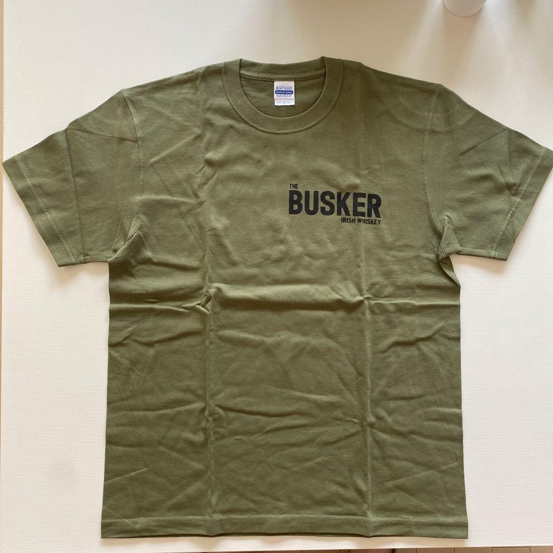 【非売品】THE BUSKER IRISH WHISKEY Tシャツ Lサイズ