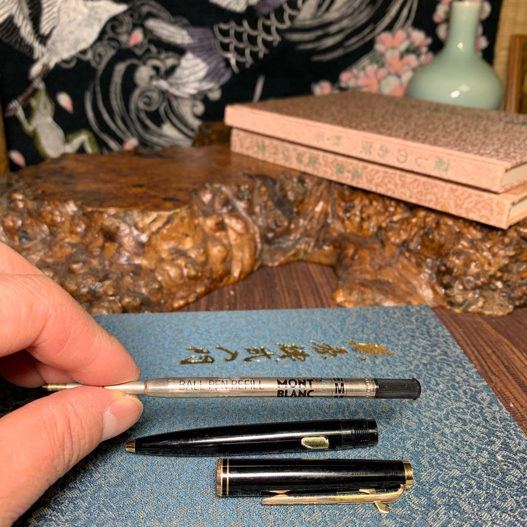 モンブラン ボールペン ハンマートリガー式 ブラック／