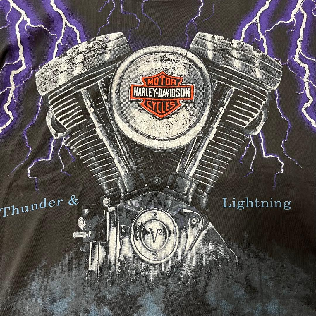トップス Harley-Davidson Thunder & Lightning T
