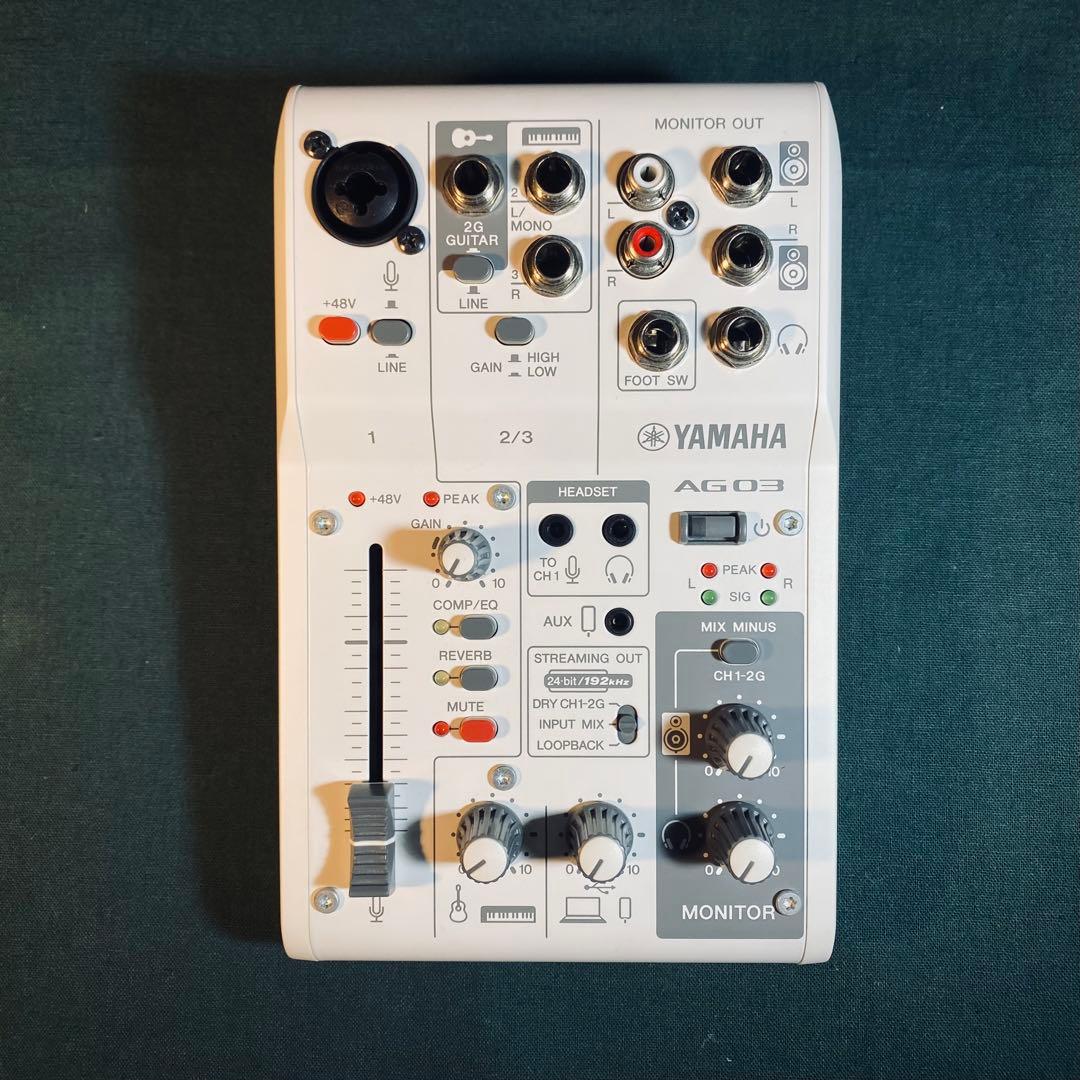 DTM・DAW YAMAHA AG03 Mk2