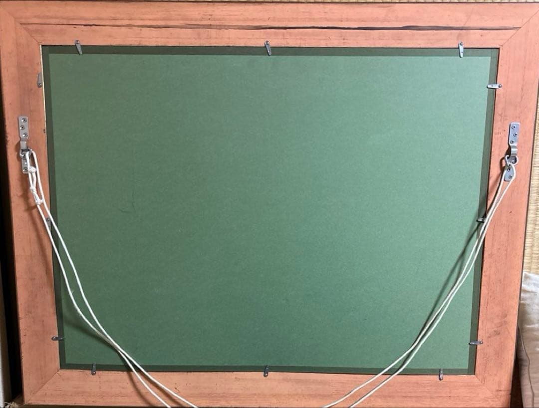 馬の肖像画 金色のフレーム付き