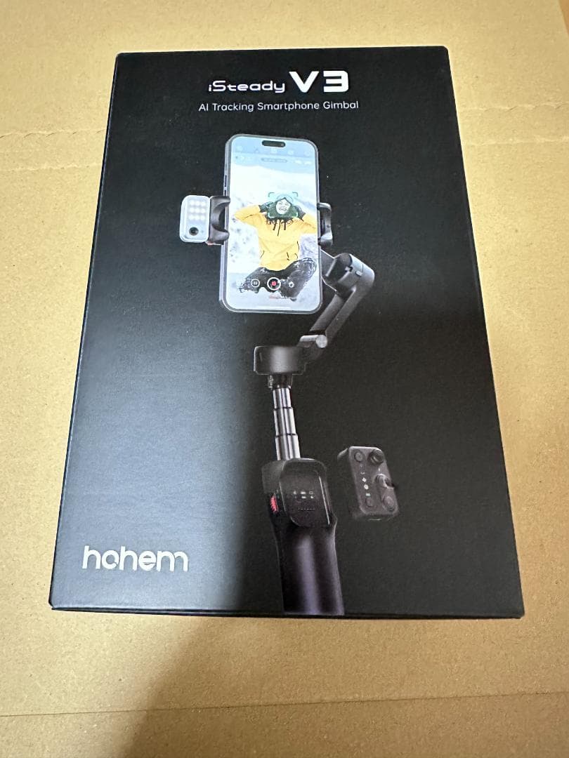 hohem iSteady V3 AI搭載スマホジンバル(ブラック）
