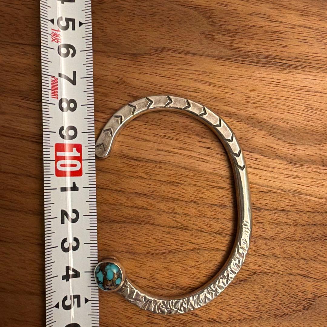 ロンハーマン　RH シルバー ターコイズブレスレット フリーサイズ
