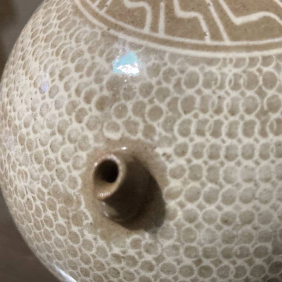 粉青砂器 李殷九、水滴、象嵌技法共箱