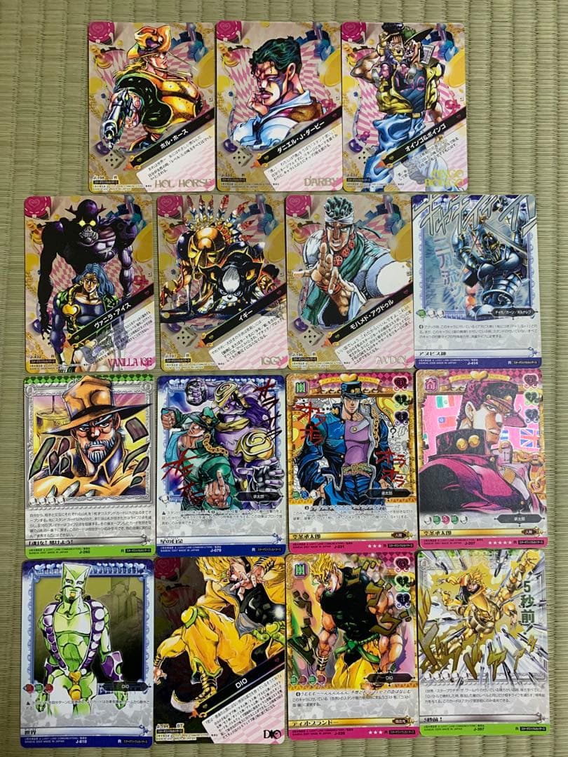 23時まで限定価格　ジョジョ　ABCカード　レアのみ　3部　ディオ　空条承太郎
