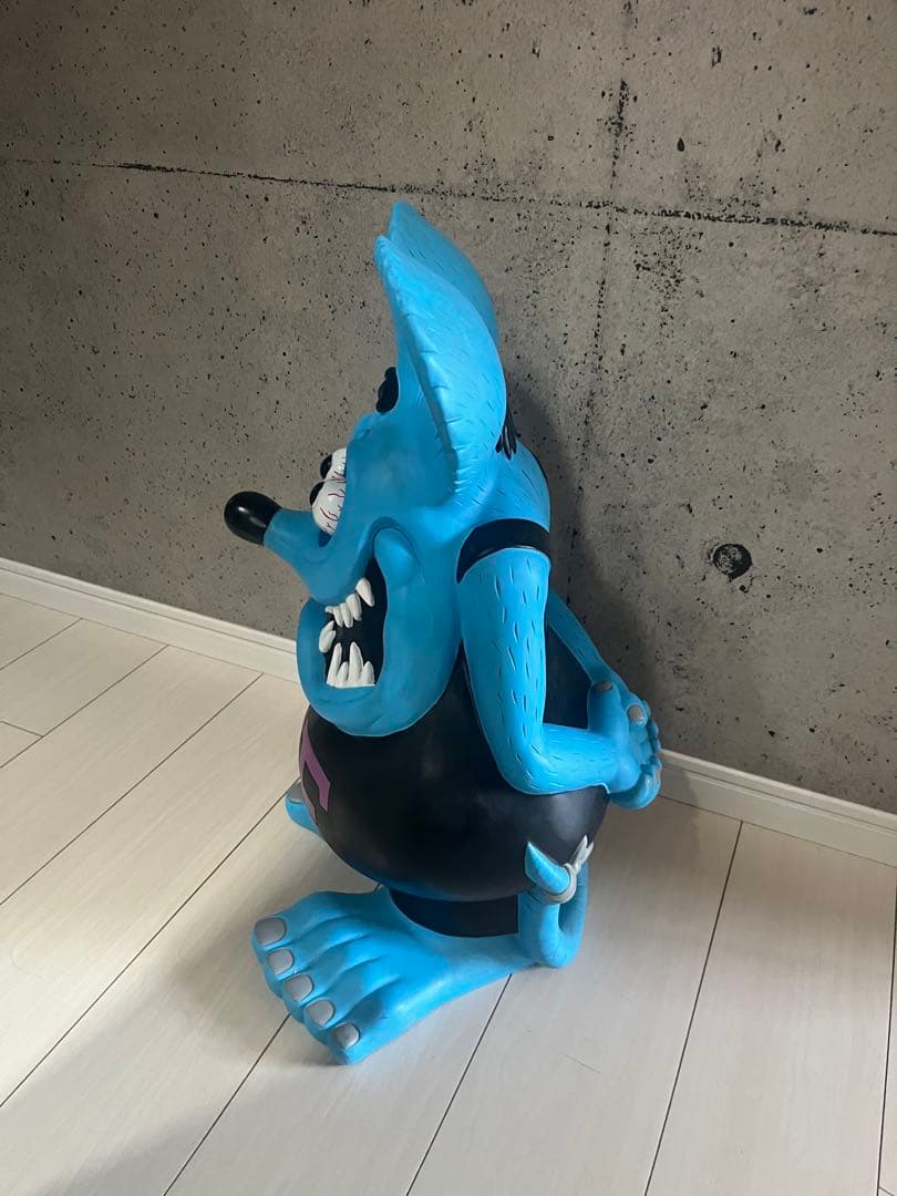 【超BIG60cm】Rat Fink ラットフィンク　ビッグバンク \"ブルー\"