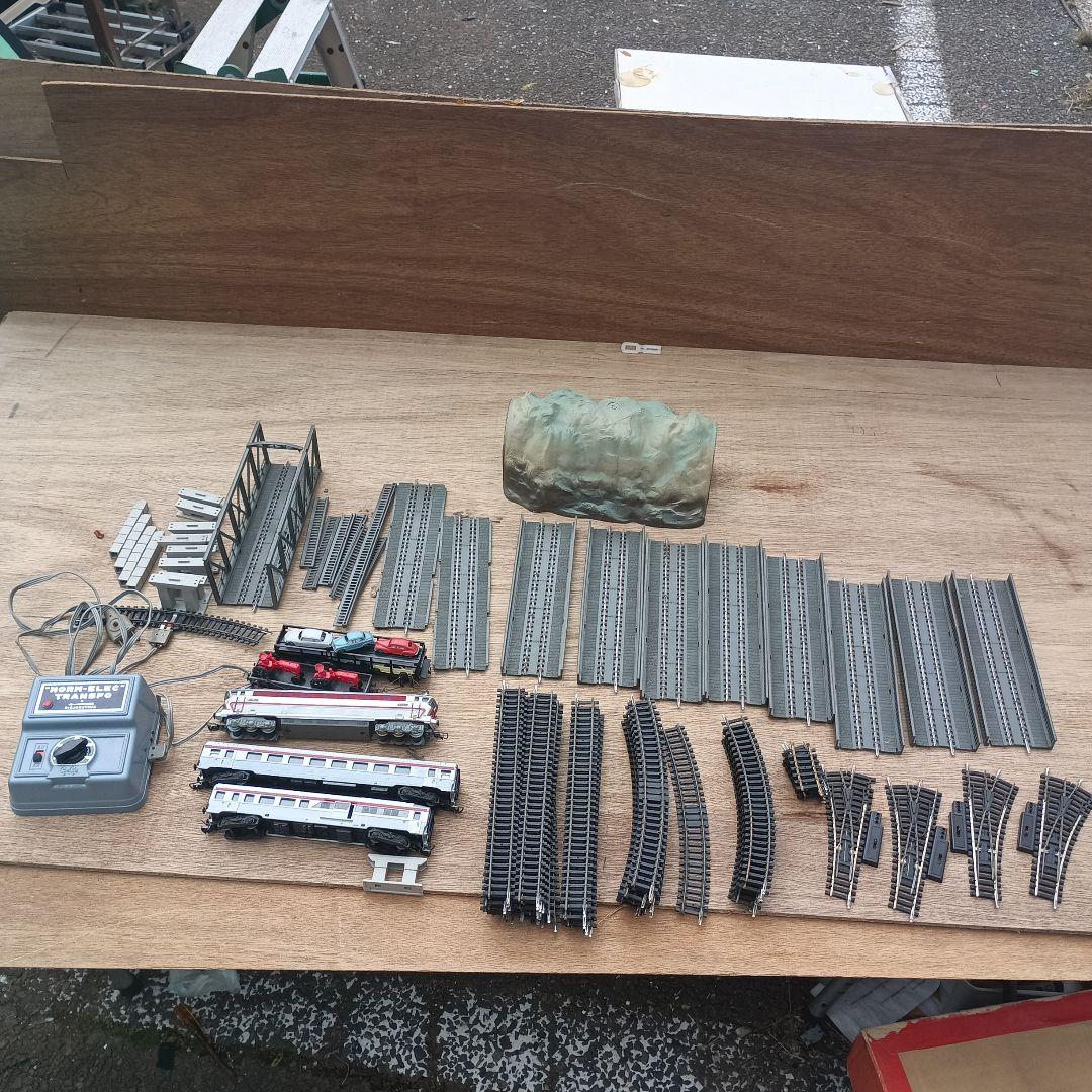 4421)海外HOゲージ　車両　レール　その他セット　難あり