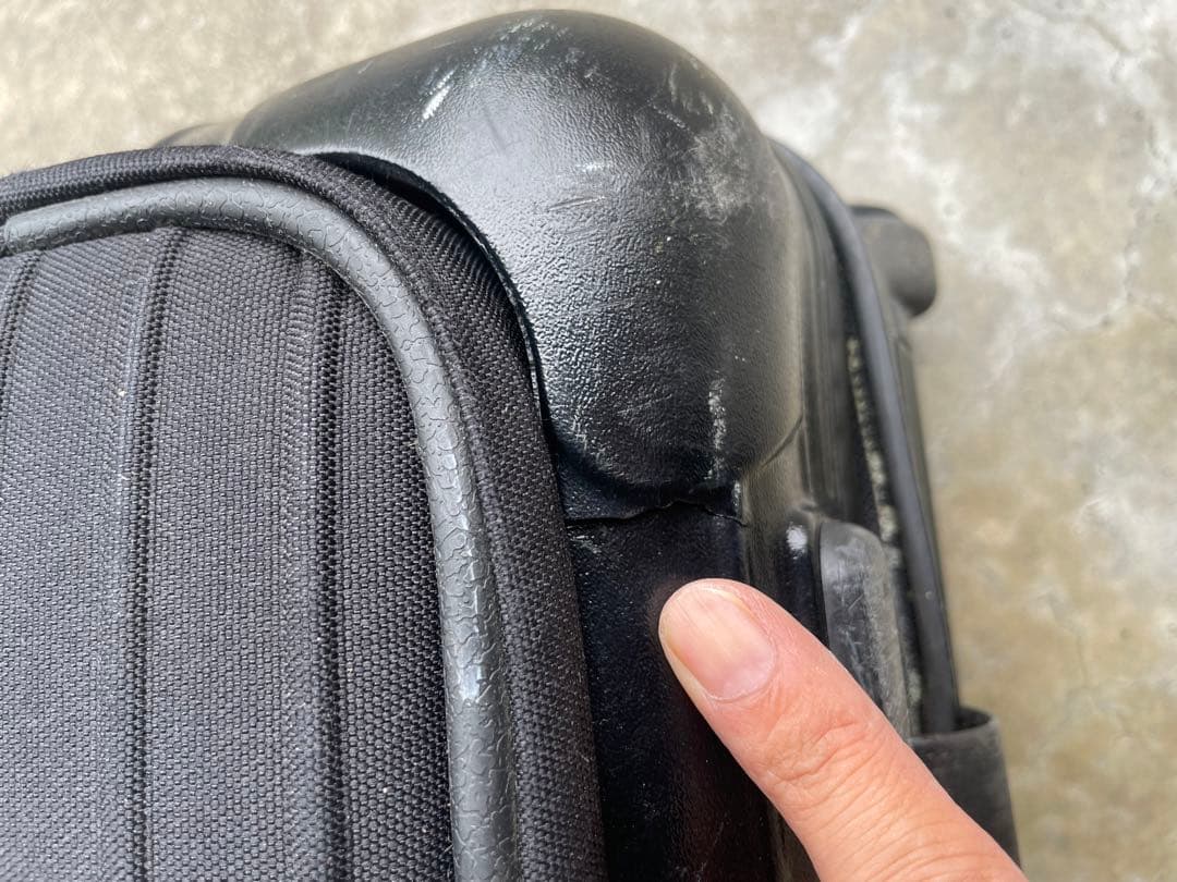 旧ロゴ世代　リモワスーツケース、ボレロ、2輪ビジネストローリー