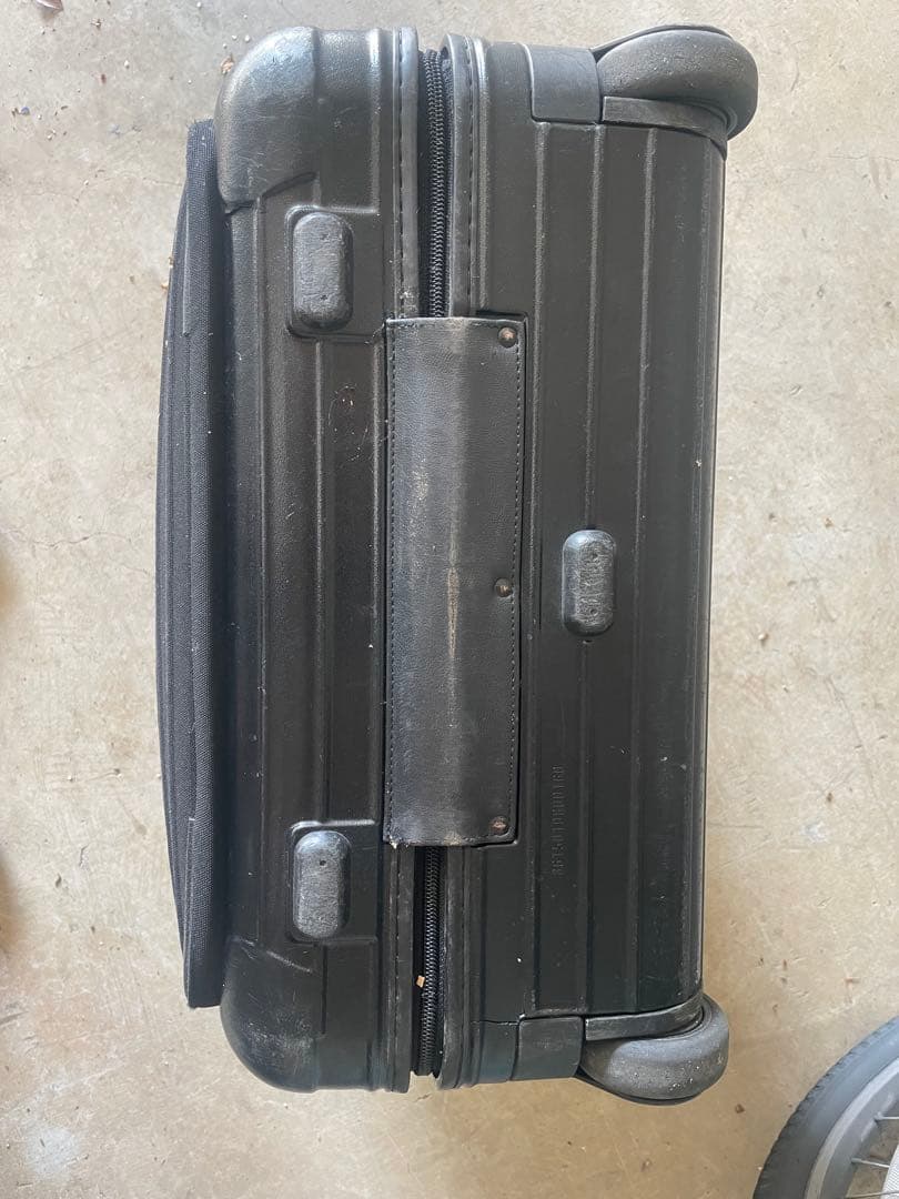 旧ロゴ世代　リモワスーツケース、ボレロ、2輪ビジネストローリー