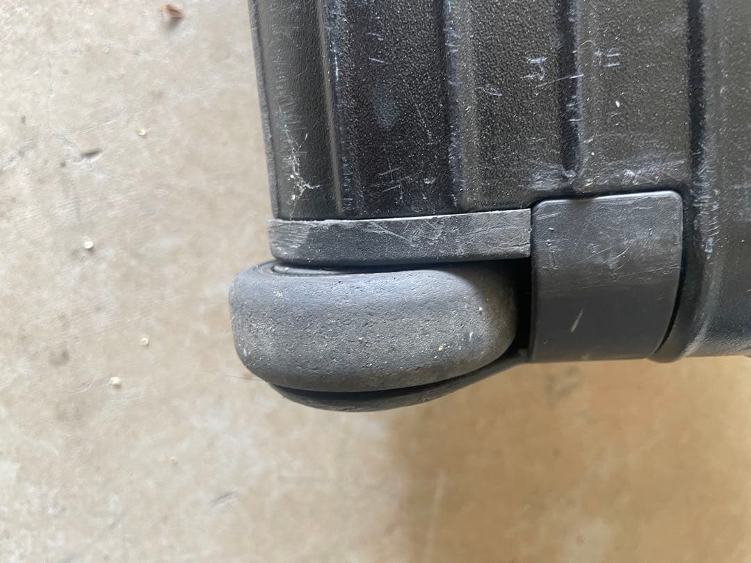 旧ロゴ世代　リモワスーツケース、ボレロ、2輪ビジネストローリー